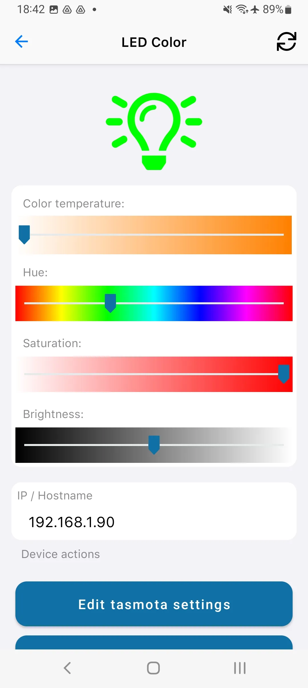 Tasmotrol - Tasmota Dashboard | Indus Appstore | Screenshot