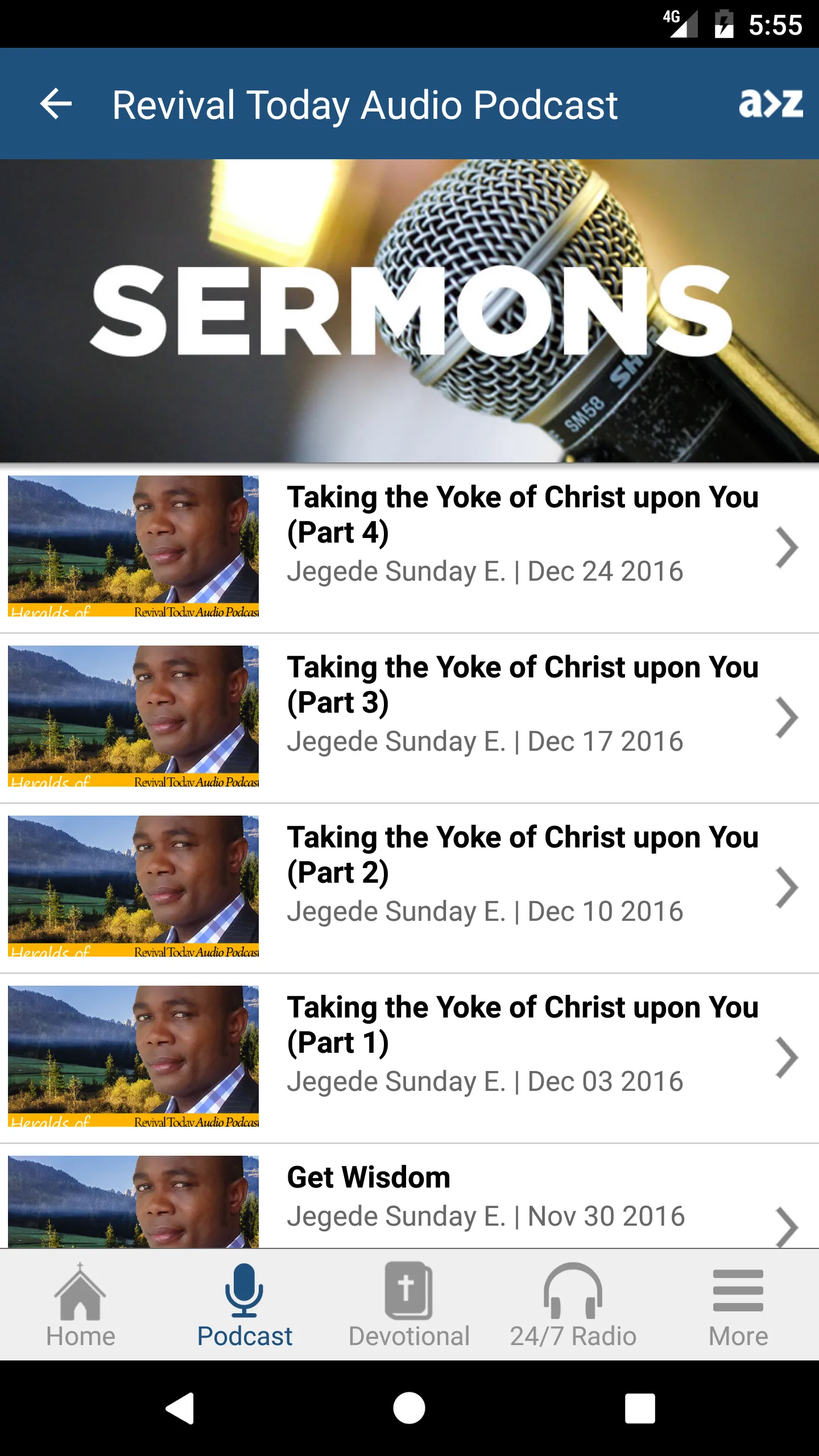 Heralds of Revival Ministries | Indus Appstore | Screenshot