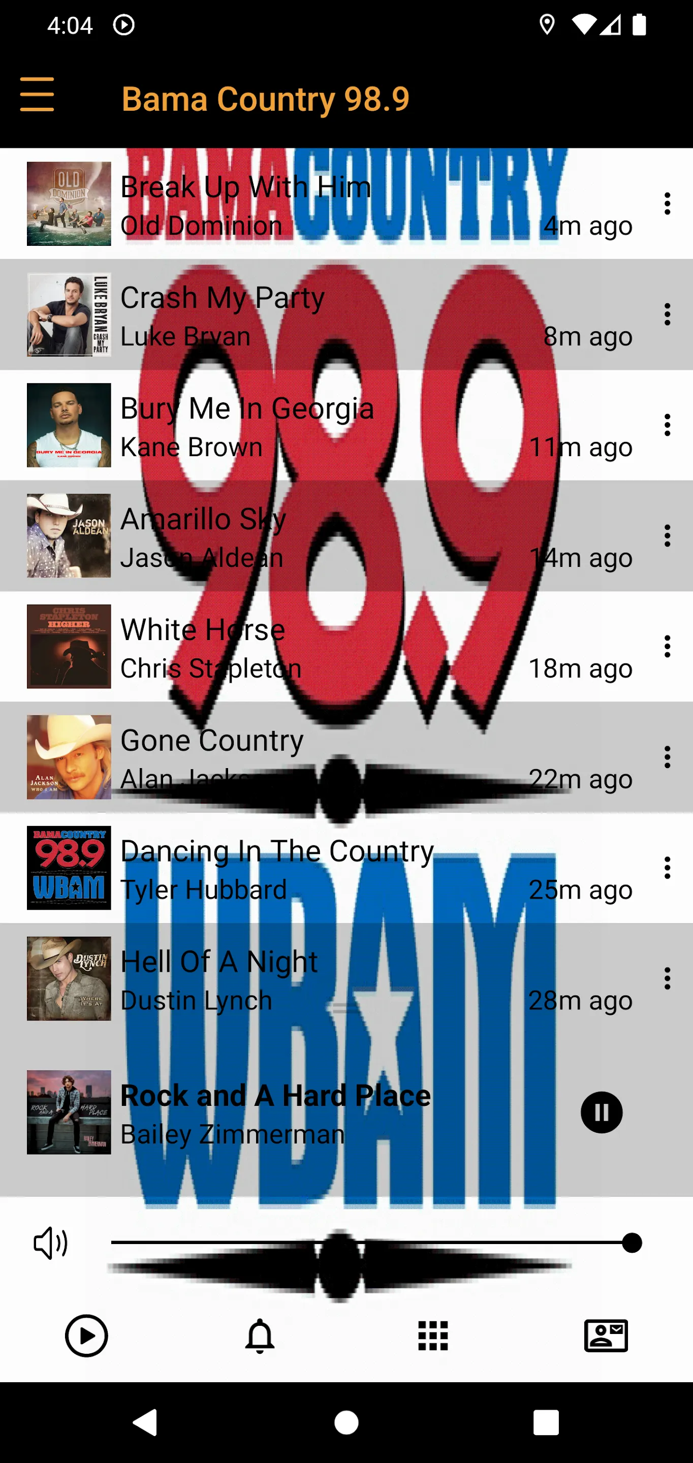 Bama Country 98.9 | Indus Appstore | Screenshot