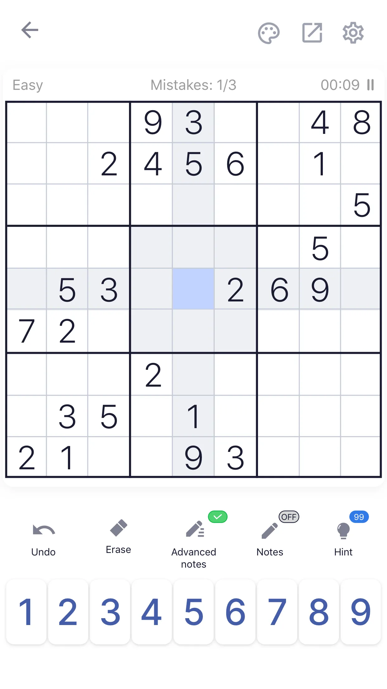 Sudoku - Classic Sudoku Puzzle | Indus Appstore | Screenshot