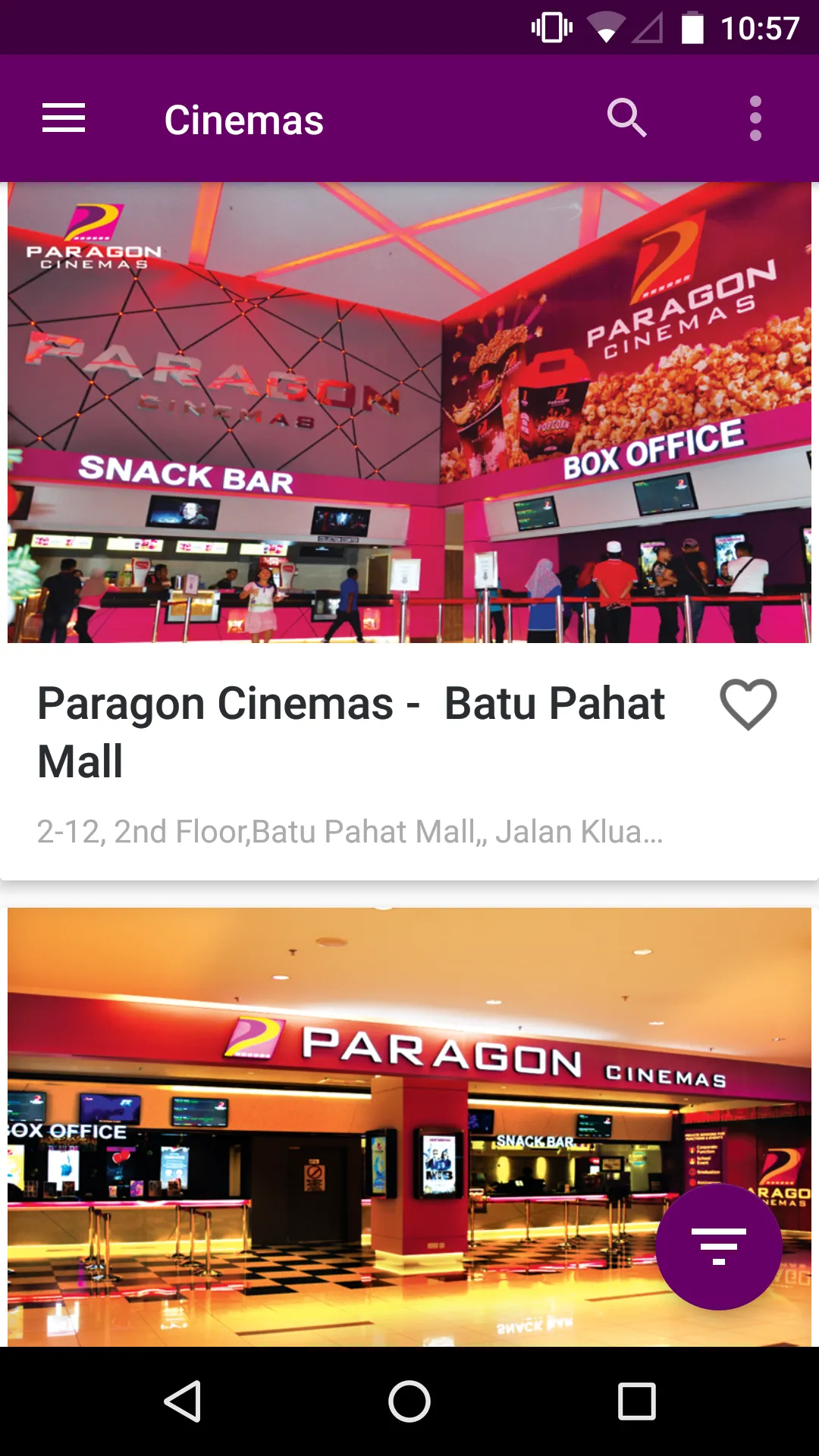 Paragon Cinemas | Indus Appstore | Screenshot