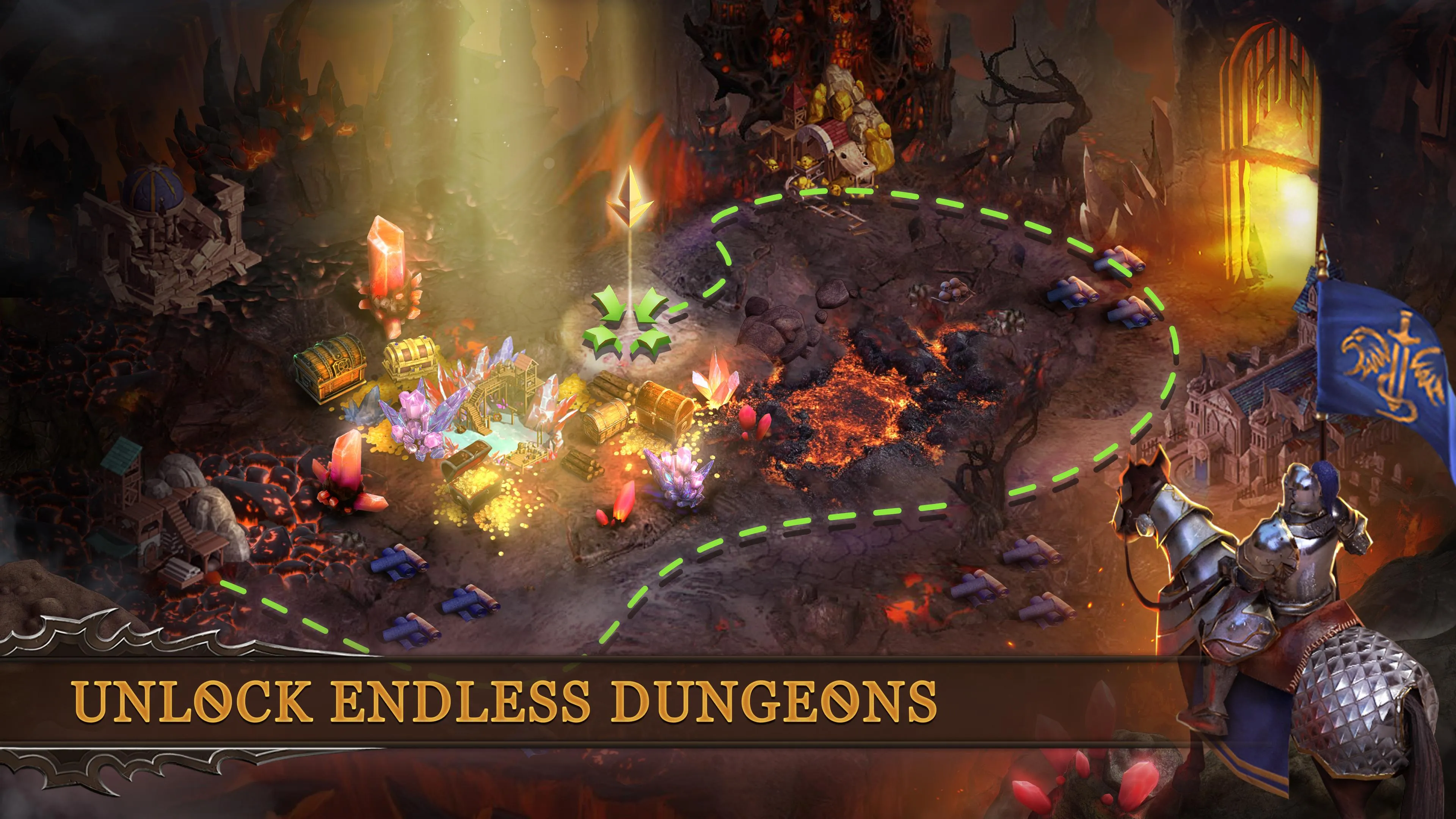 Dungeon & Heroes: 3D RPG | Indus Appstore | Screenshot