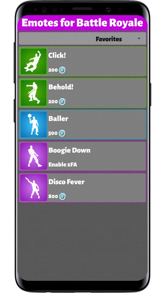 Emotes for Battle Royale | Indus Appstore | Screenshot