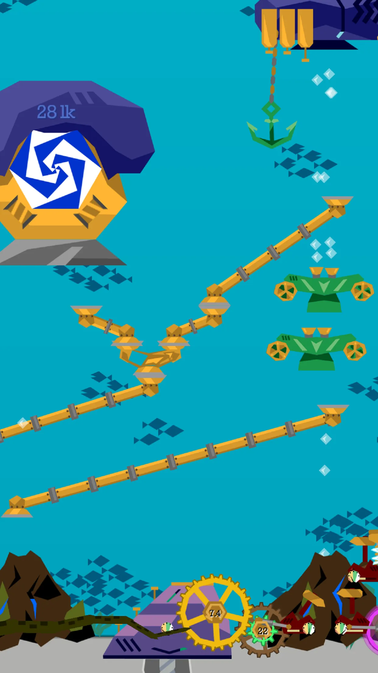 Cogs Factory: Idle Sea Tycoon | Indus Appstore | Screenshot