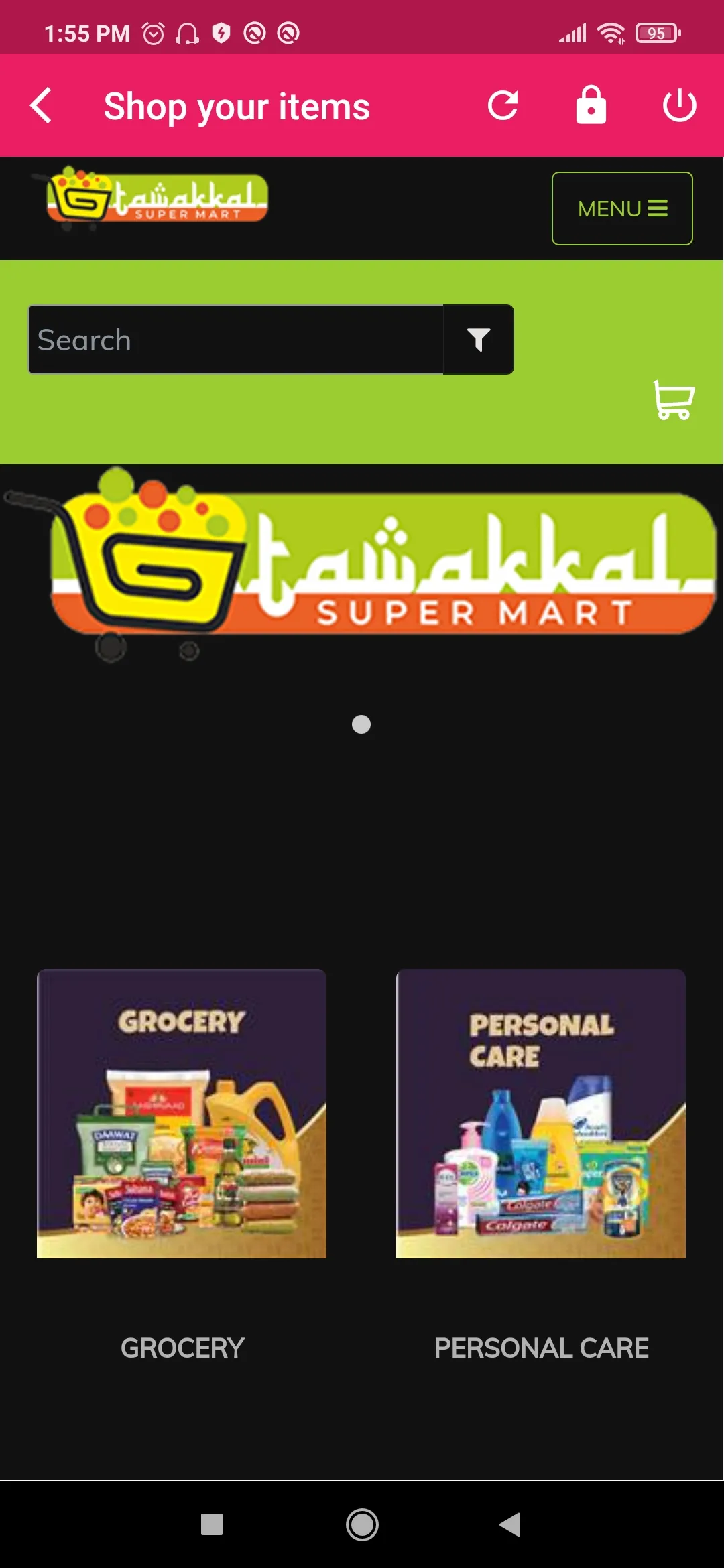 TAWAKKAL SUPER MART | Indus Appstore | Screenshot