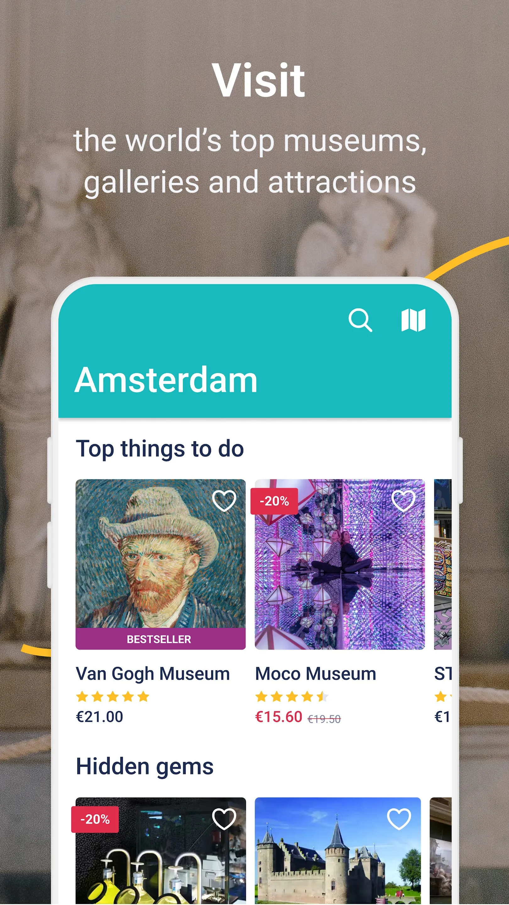 Tiqets - Museums & Attractions | Indus Appstore | Screenshot