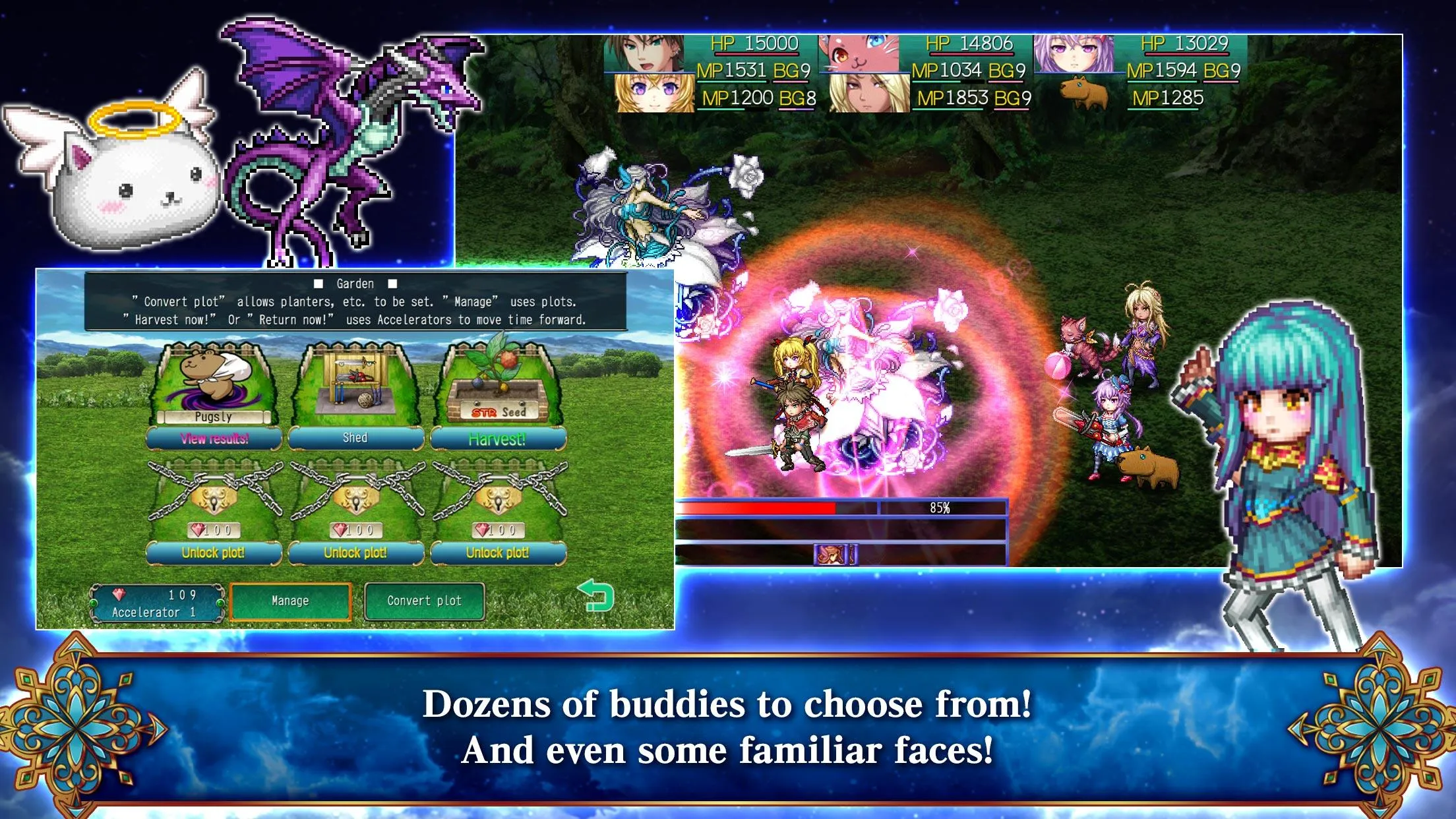 RPG Asdivine Hearts 2 | Indus Appstore | Screenshot