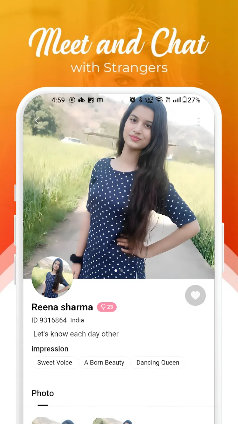 Video call app | Indus Appstore | Screenshot