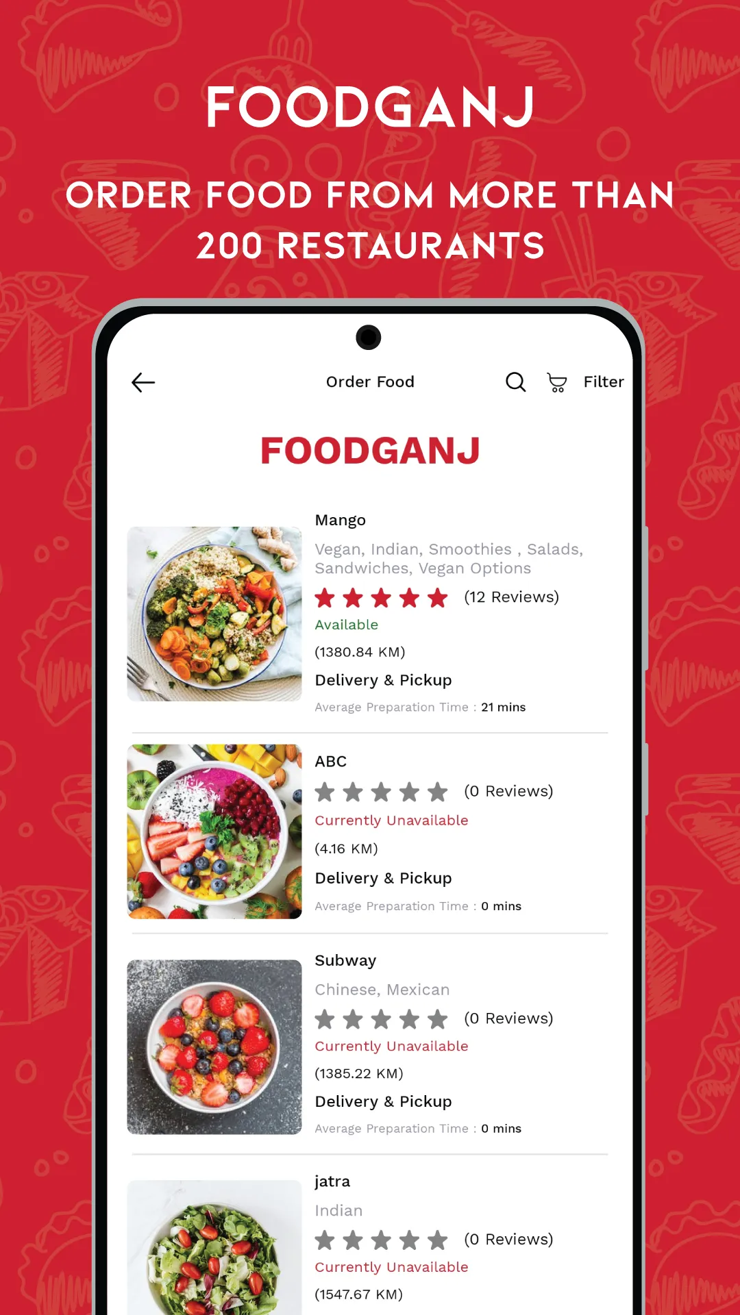 FOODGANJ | Indus Appstore | Screenshot