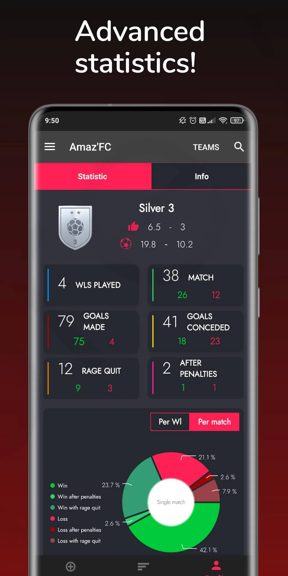 Amaz'FC - WL Champions Tracker | Indus Appstore | Screenshot