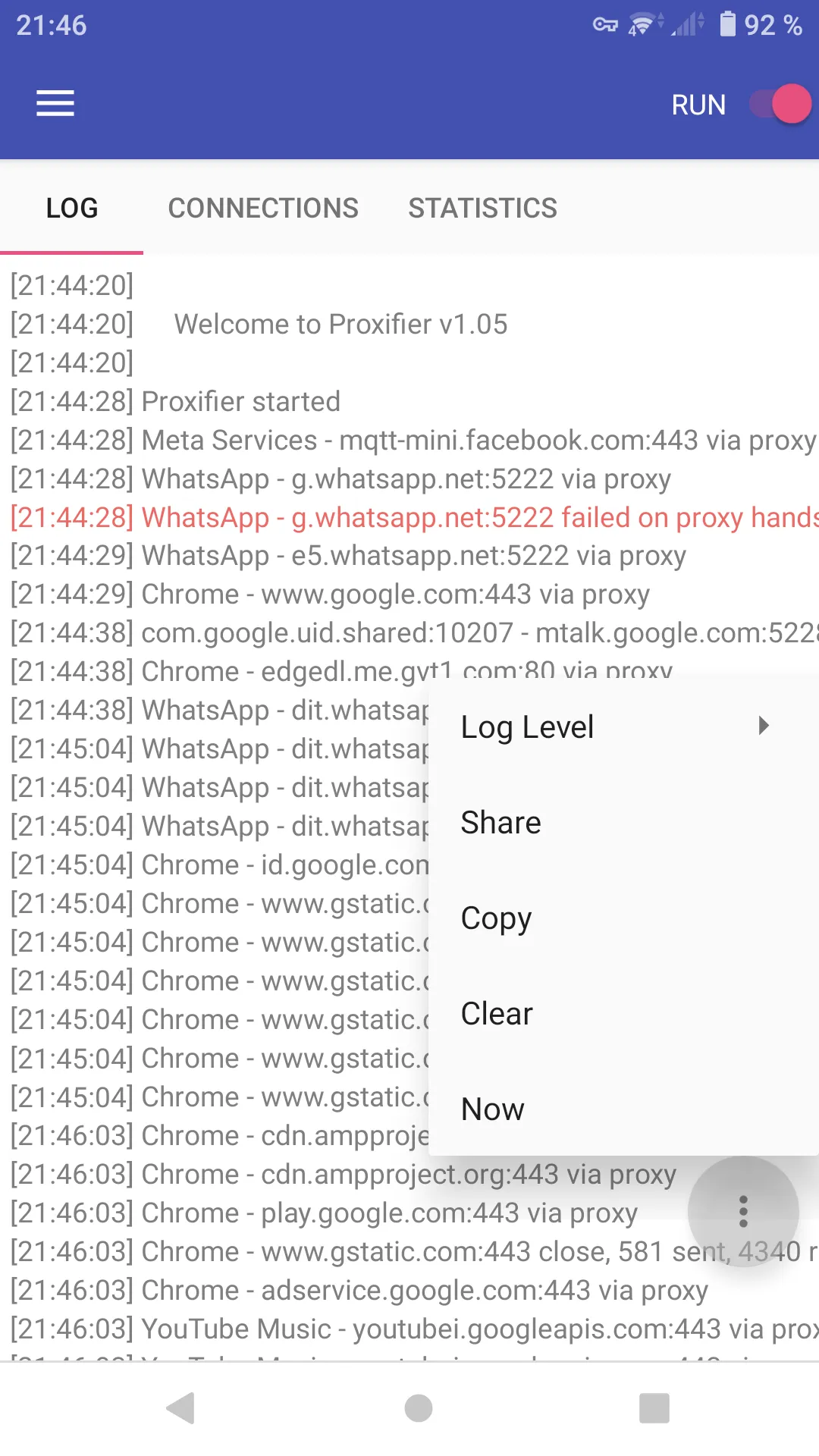 Proxifier | Indus Appstore | Screenshot