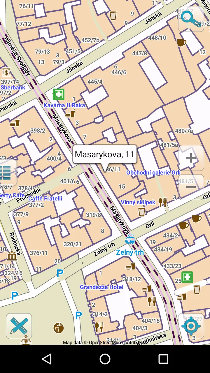 Map of Brno offline | Indus Appstore | Screenshot