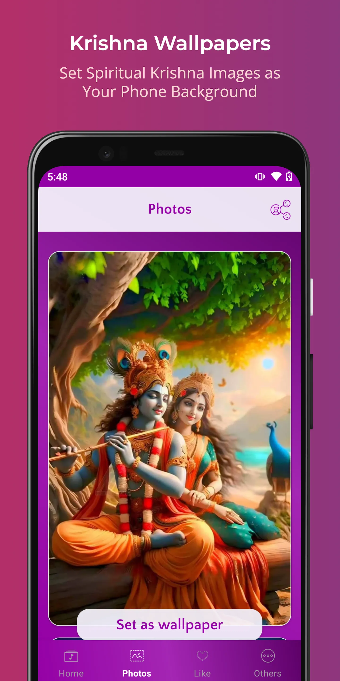 Krishna Ringtones श्री कृष्ण | Indus Appstore | Screenshot