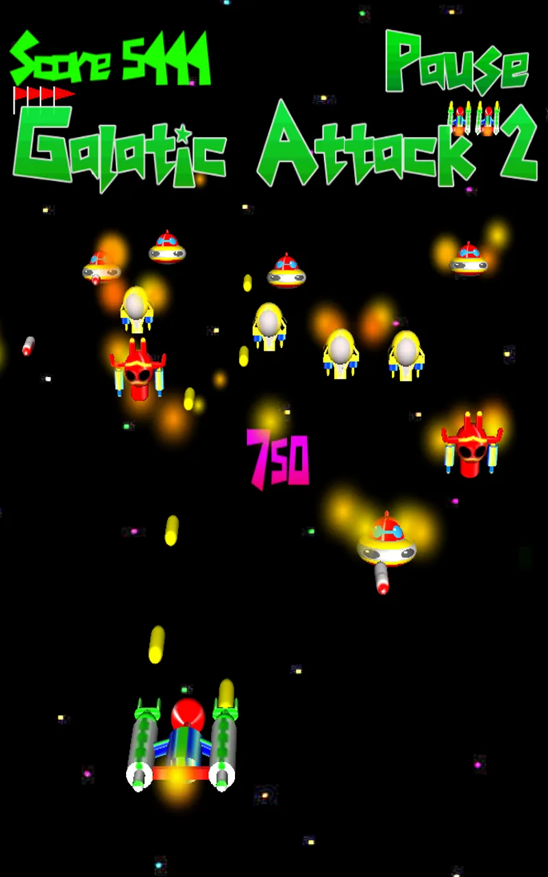 Galactic Attack 2 | Indus Appstore | Screenshot