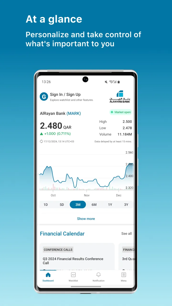 AlRayan Bank IR | Indus Appstore | Screenshot