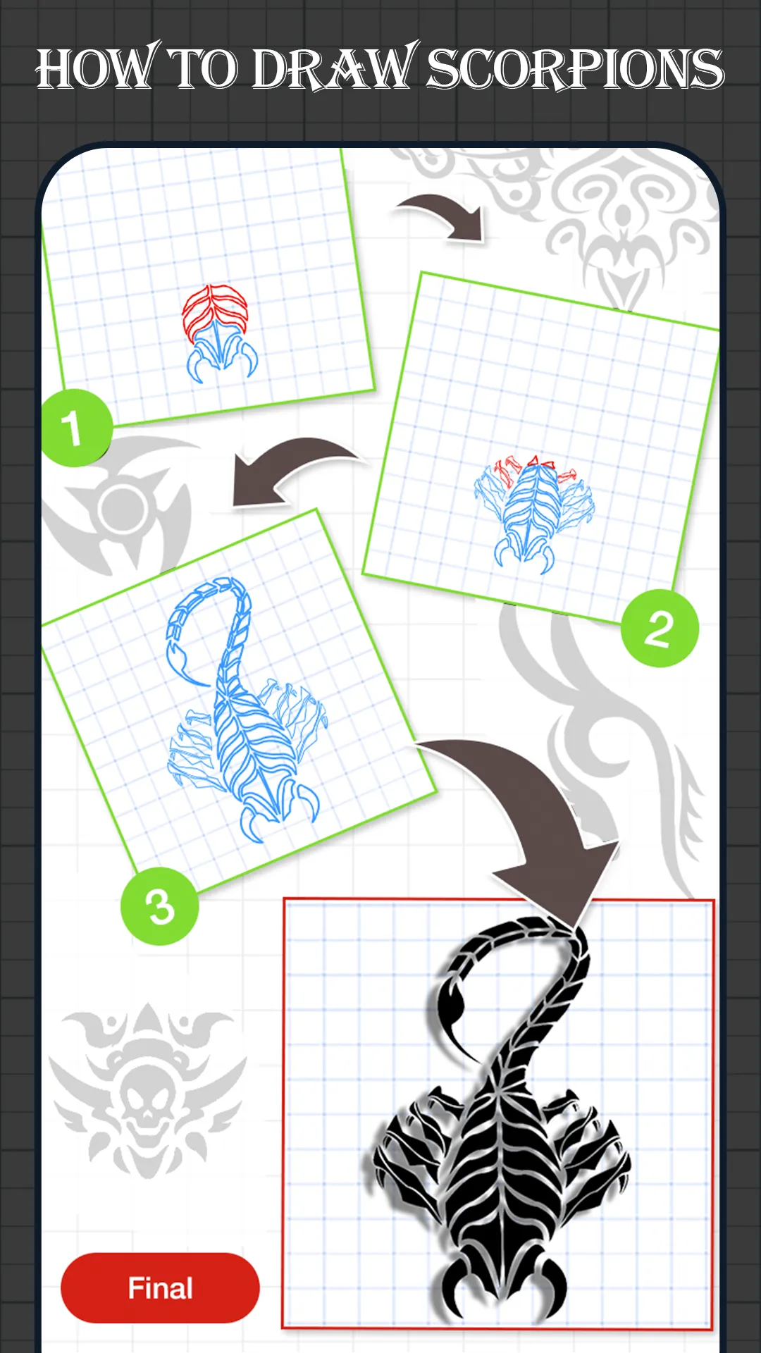 How to Draw Tattoo | Indus Appstore | Screenshot