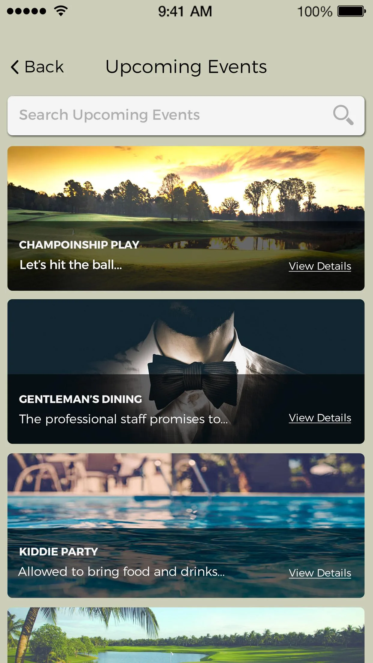 Carolina Golf Club | Indus Appstore | Screenshot