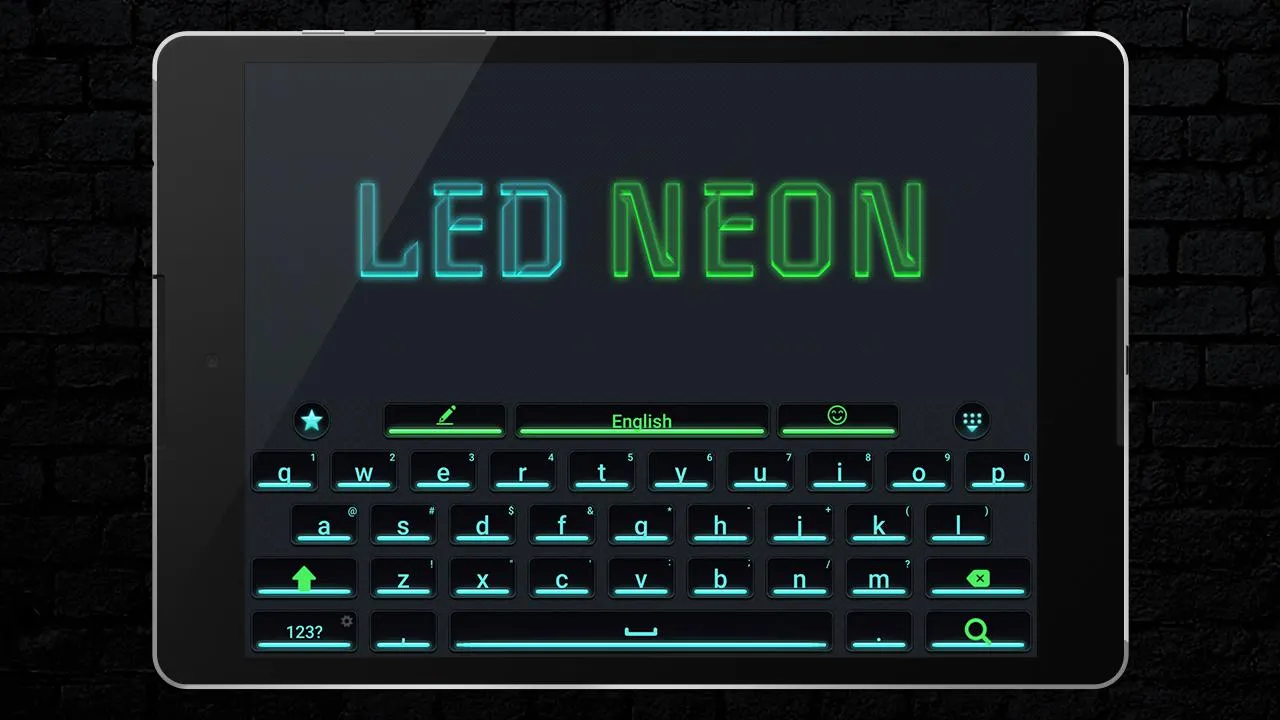 RGB Neon Keyboard | Indus Appstore | Screenshot