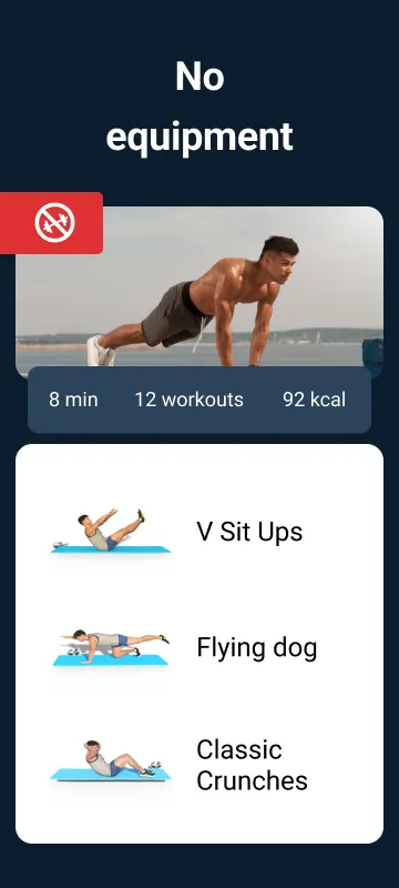 Home Workout Six Pack Abs | Indus Appstore | Screenshot