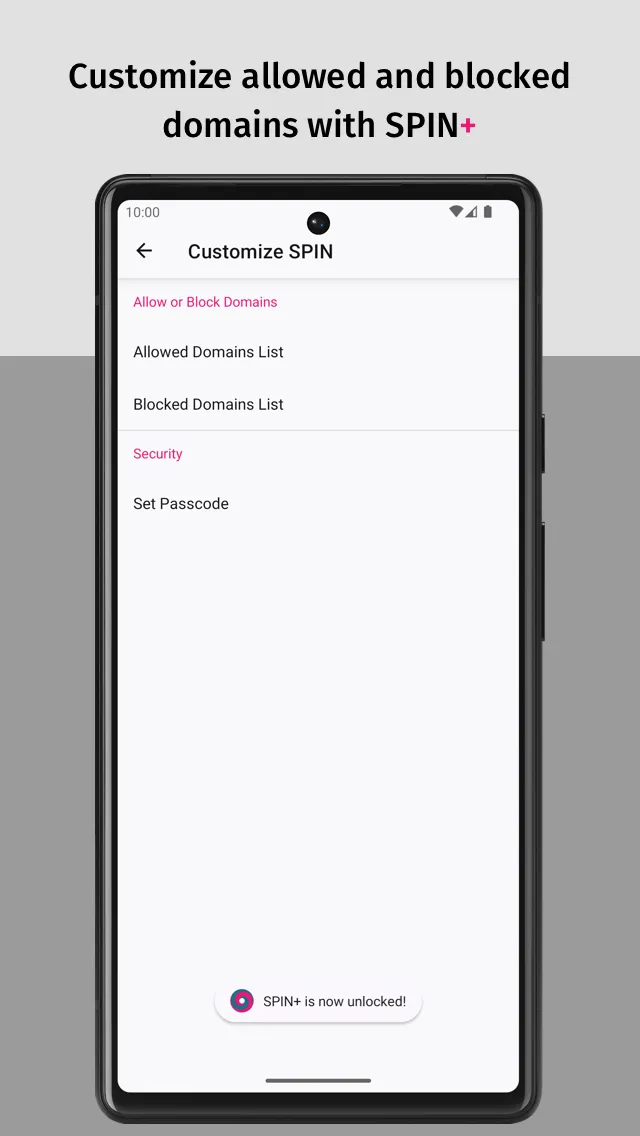 SPIN Safe Browser: Web Filter | Indus Appstore | Screenshot