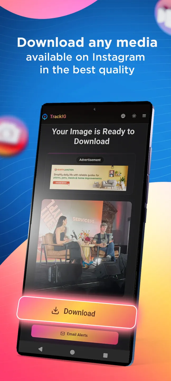TrackIG | Indus Appstore | Screenshot