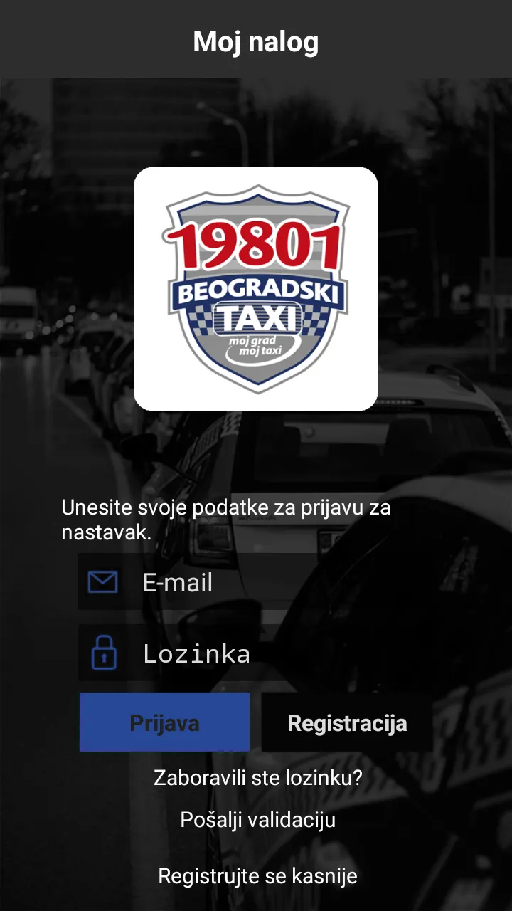 BEOGRADSKI 19801 TAXI | Indus Appstore | Screenshot