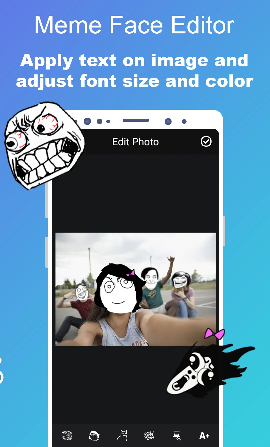 Comics Maker | Meme Face Maker | Indus Appstore | Screenshot