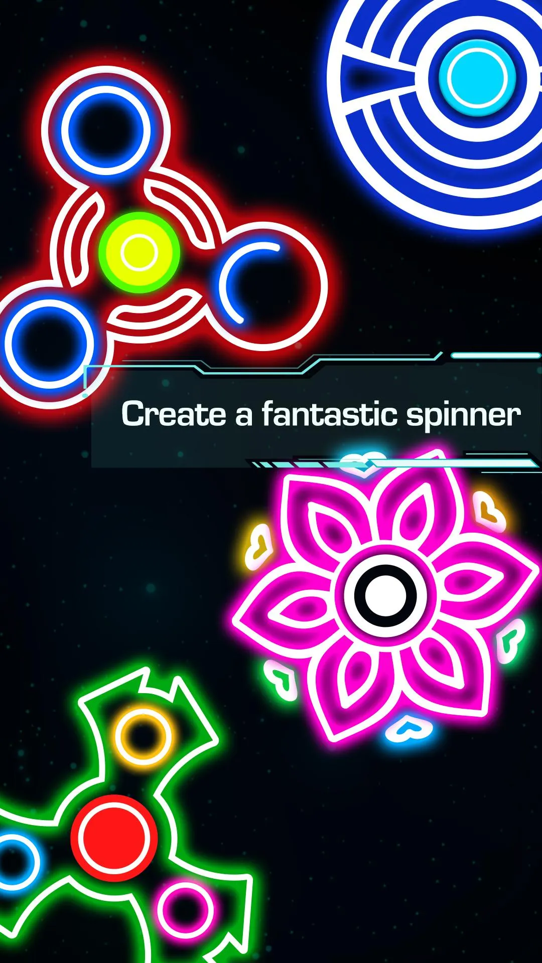 Draw Finger Spinner | Indus Appstore | Screenshot