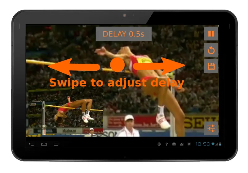 Video Coach - Delay Mirror | Indus Appstore | Screenshot