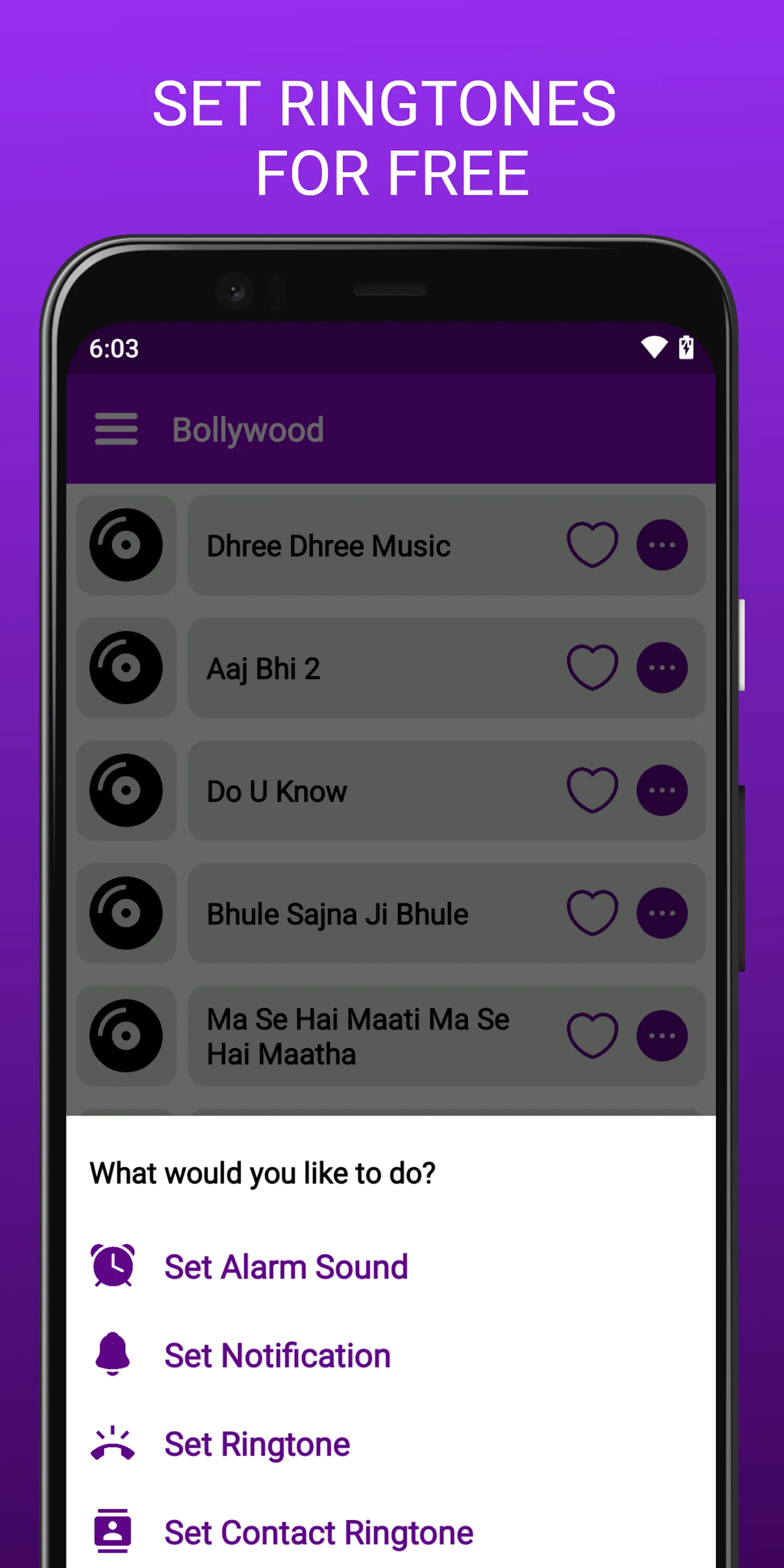 Bollywood Ringtones Songs | Indus Appstore | Screenshot