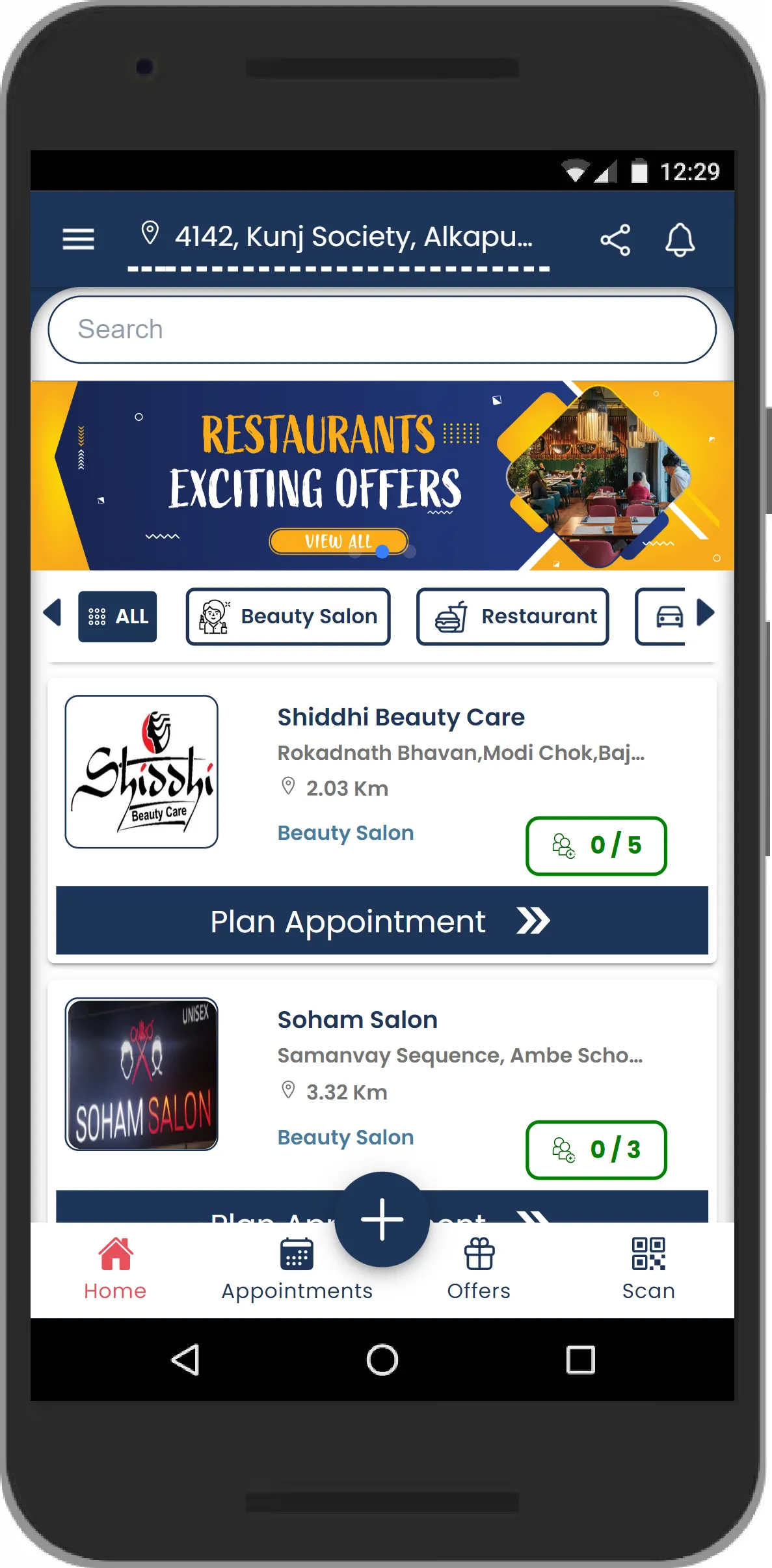 whizzQ - Realtime Booking App | Indus Appstore | Screenshot