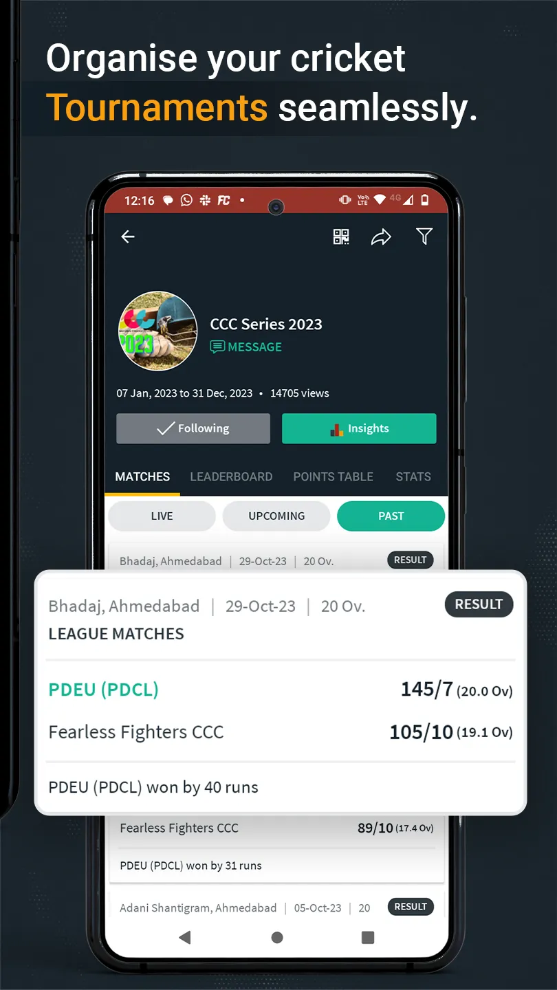 CricHeroes-Cricket Scoring App | Indus Appstore | Screenshot