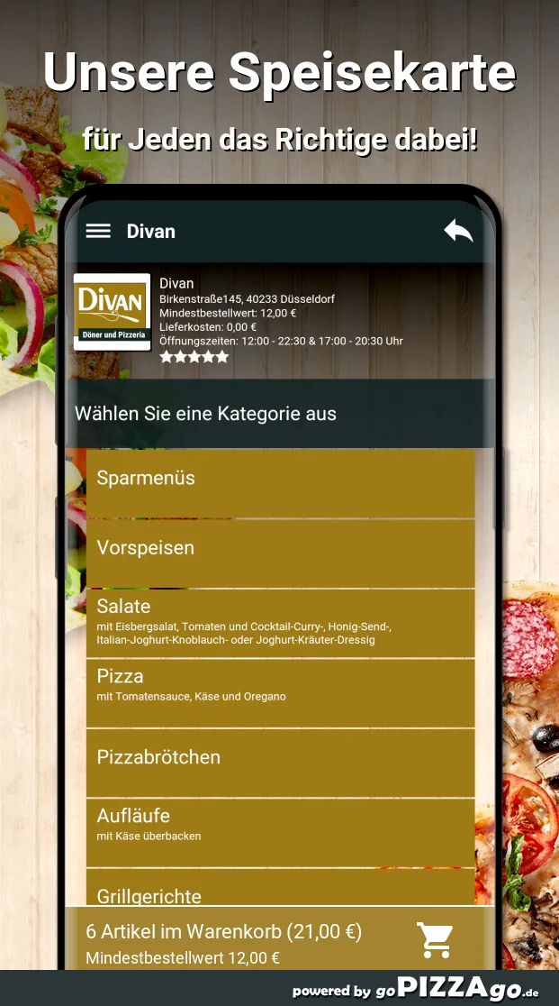 Divan Düsseldorf | Indus Appstore | Screenshot