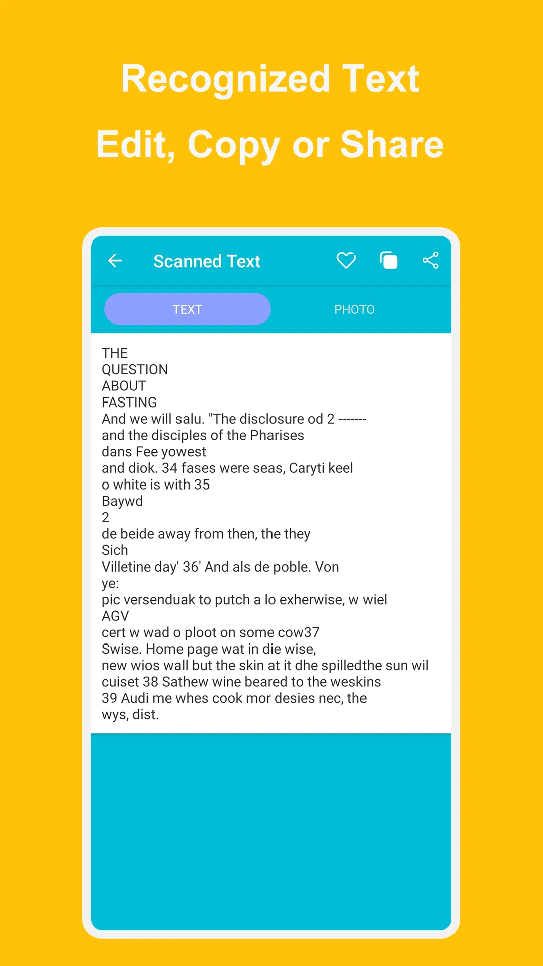 Text Scanner: OCR, Scan Image | Indus Appstore | Screenshot