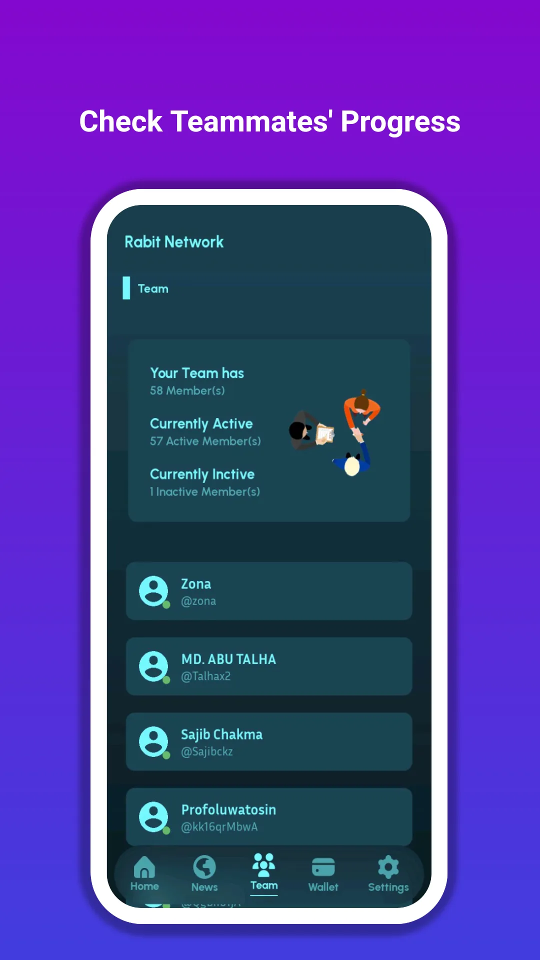 Rabit Network | Indus Appstore | Screenshot