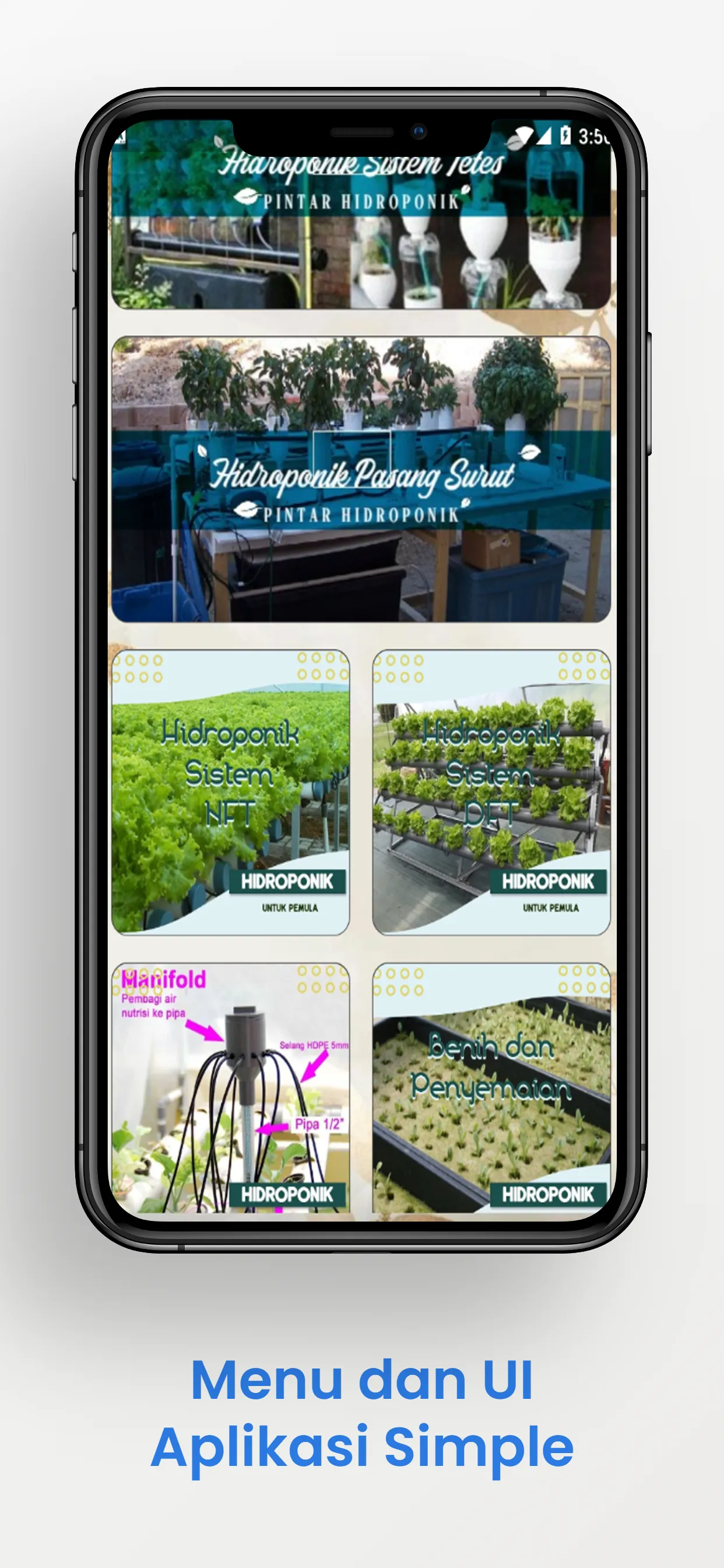 Hidroponik Untuk Pemula Mudah | Indus Appstore | Screenshot