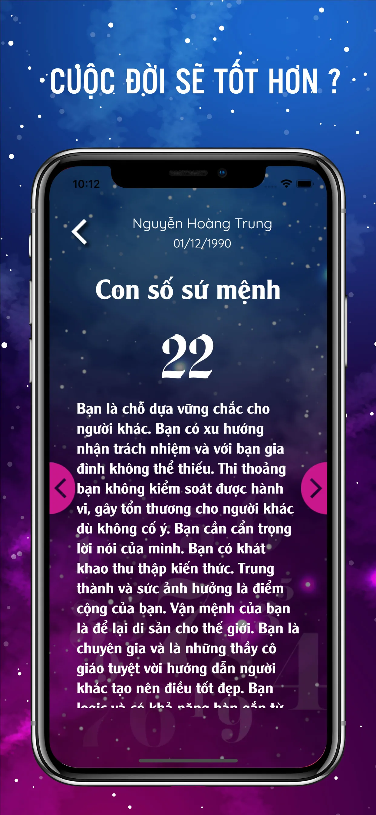 Thần số học PILOGY | Indus Appstore | Screenshot