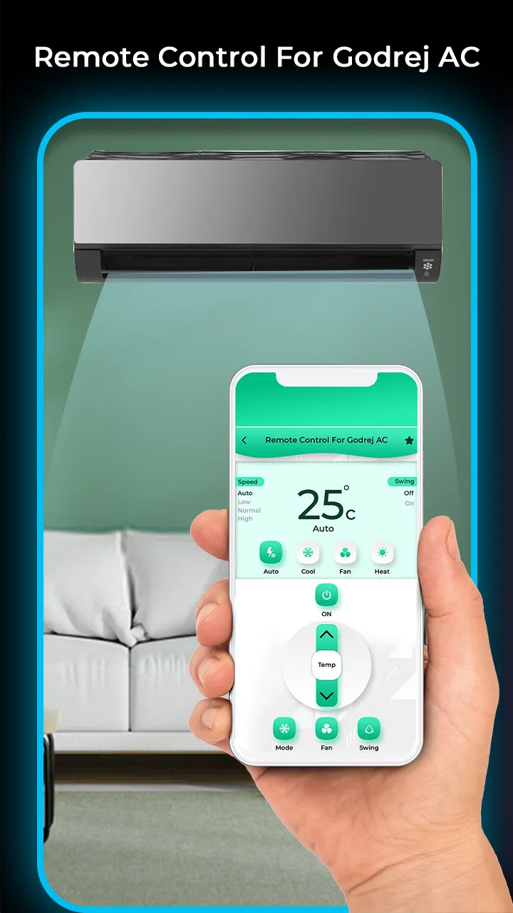 Remote Control For Godrej AC | Indus Appstore | Screenshot