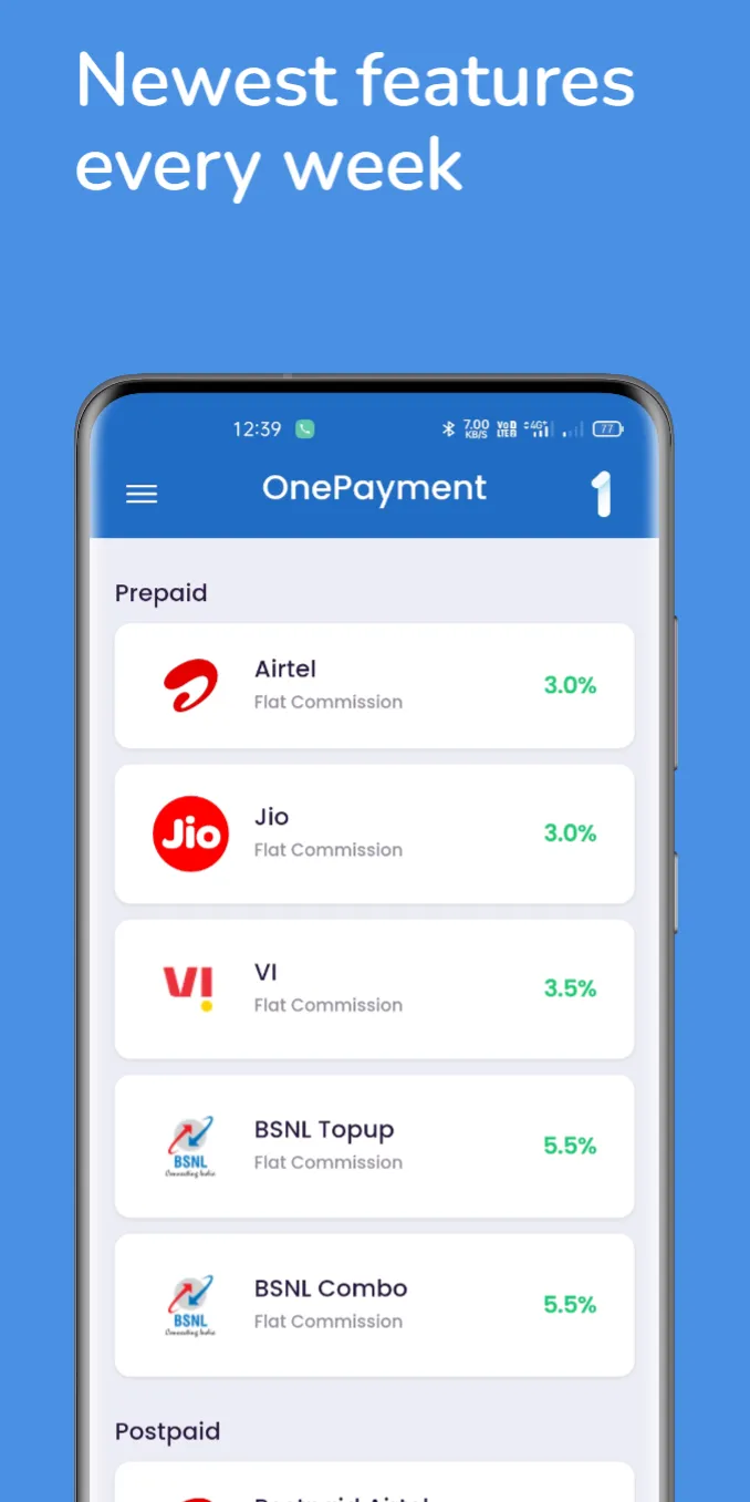 OnePayment - Recharge App | Indus Appstore | Screenshot