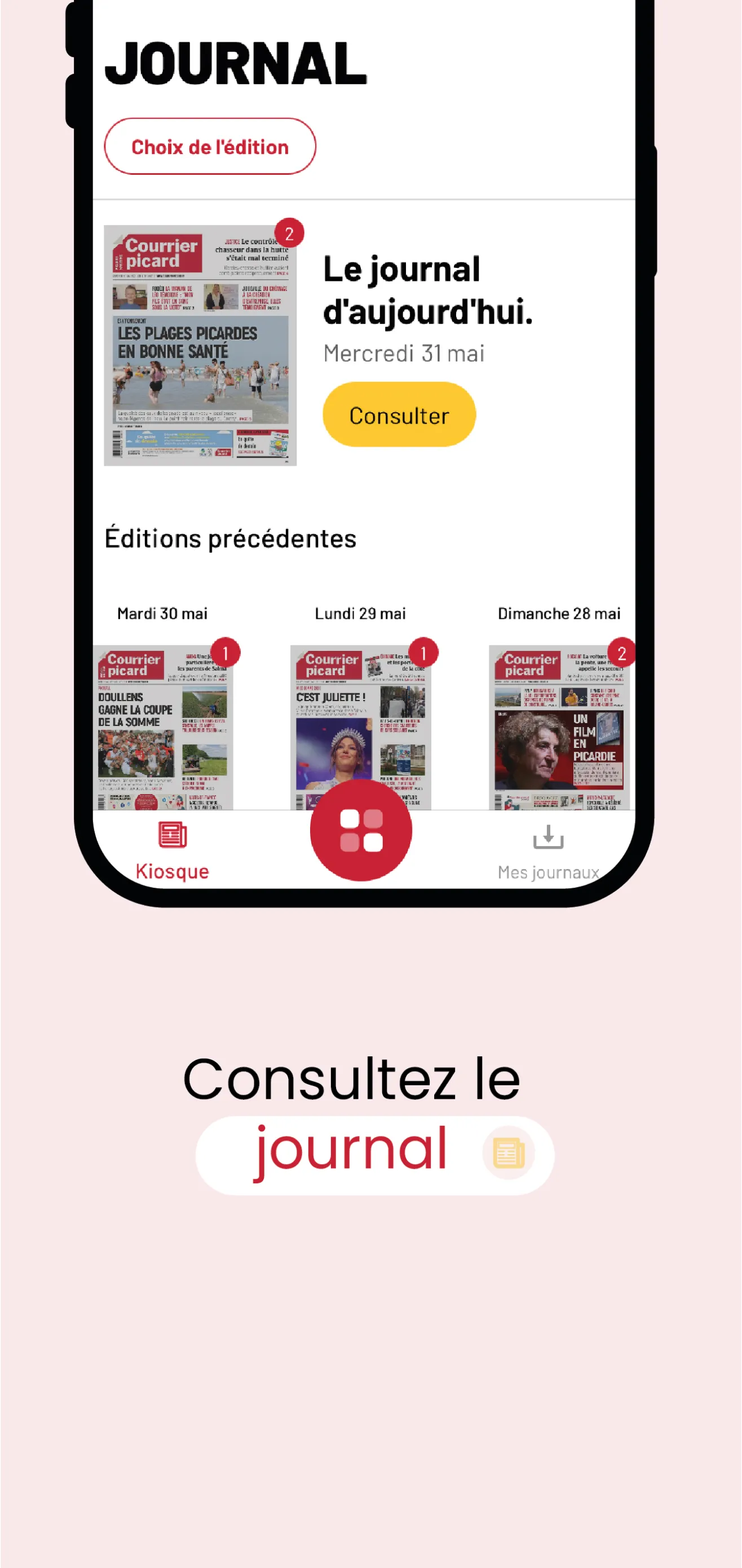 Courrier picard : Actu & vidéo | Indus Appstore | Screenshot