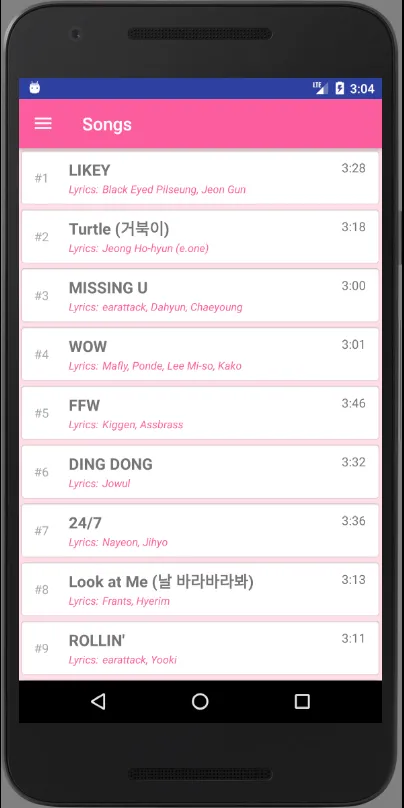 Sing with TWICE | Indus Appstore | Screenshot