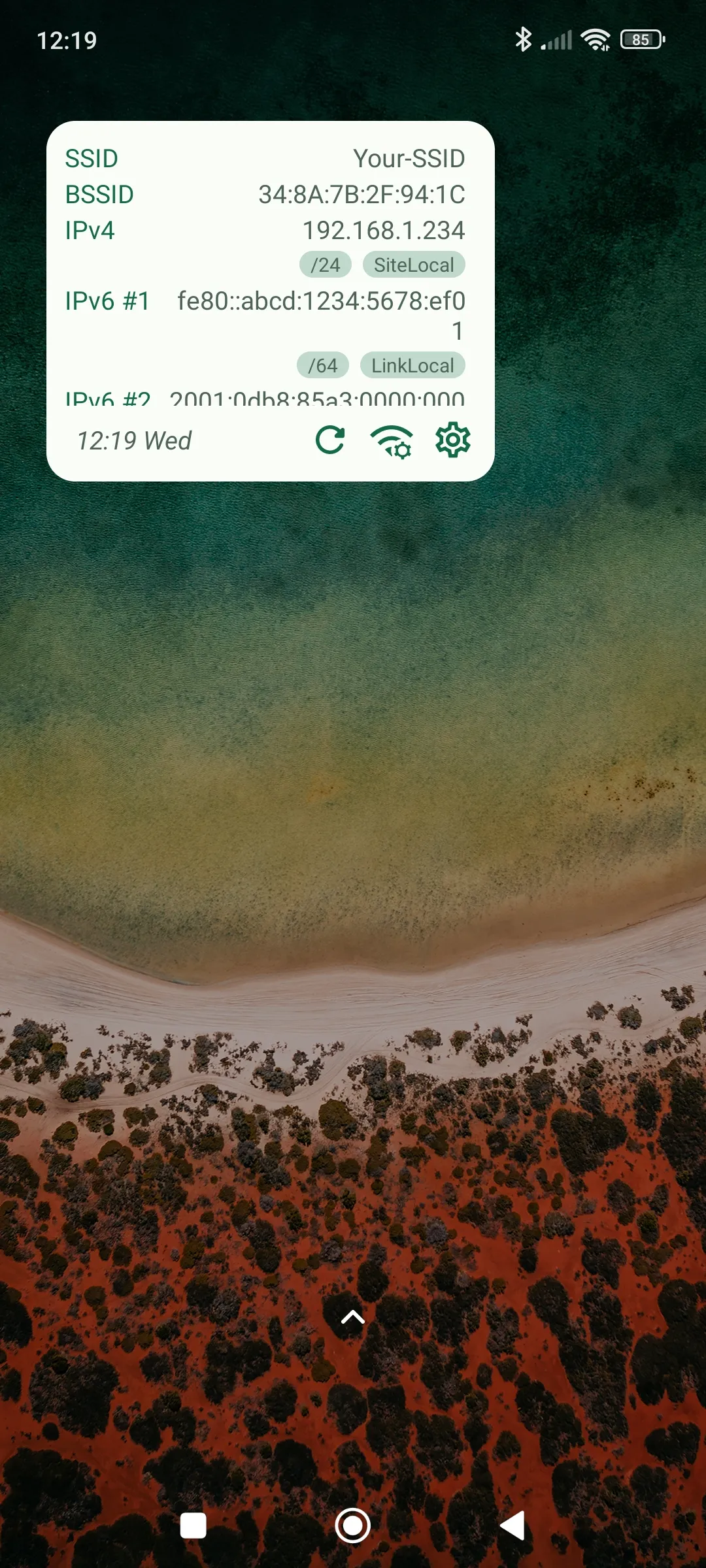 WiFi Widget | Indus Appstore | Screenshot