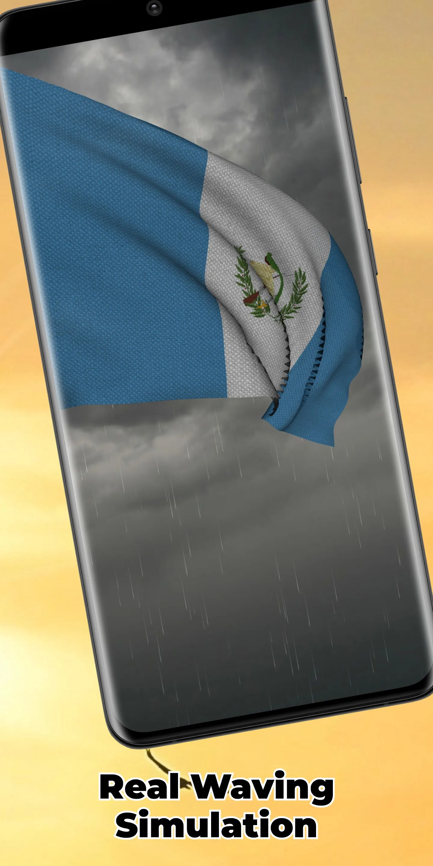 Guatemala Flag Live Wallpaper | Indus Appstore | Screenshot