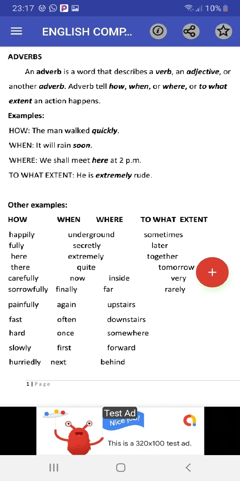 English: form 1 - 4  notes. | Indus Appstore | Screenshot