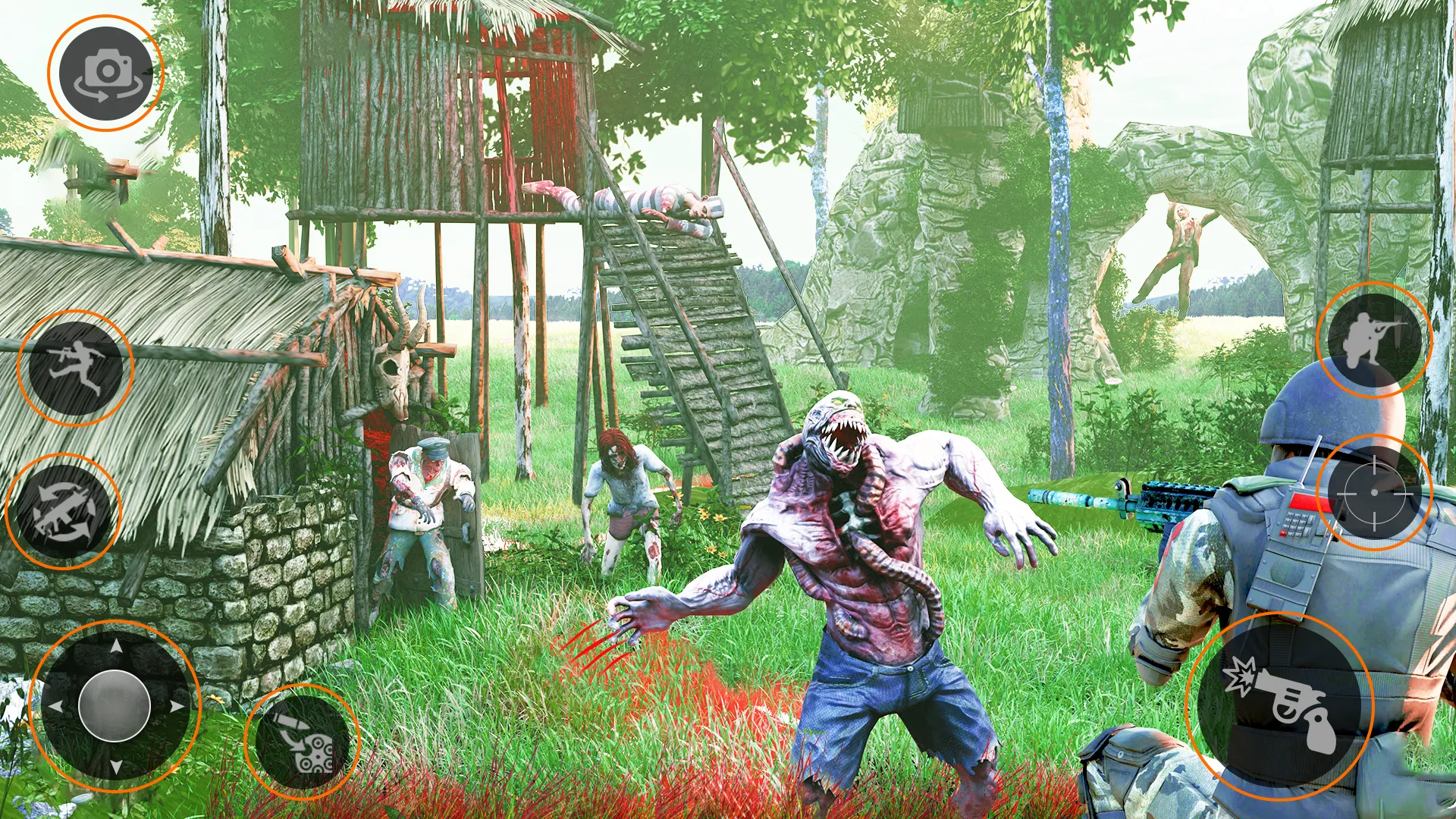 Zombie Games 3D - Gun Games 3D | Indus Appstore | Screenshot