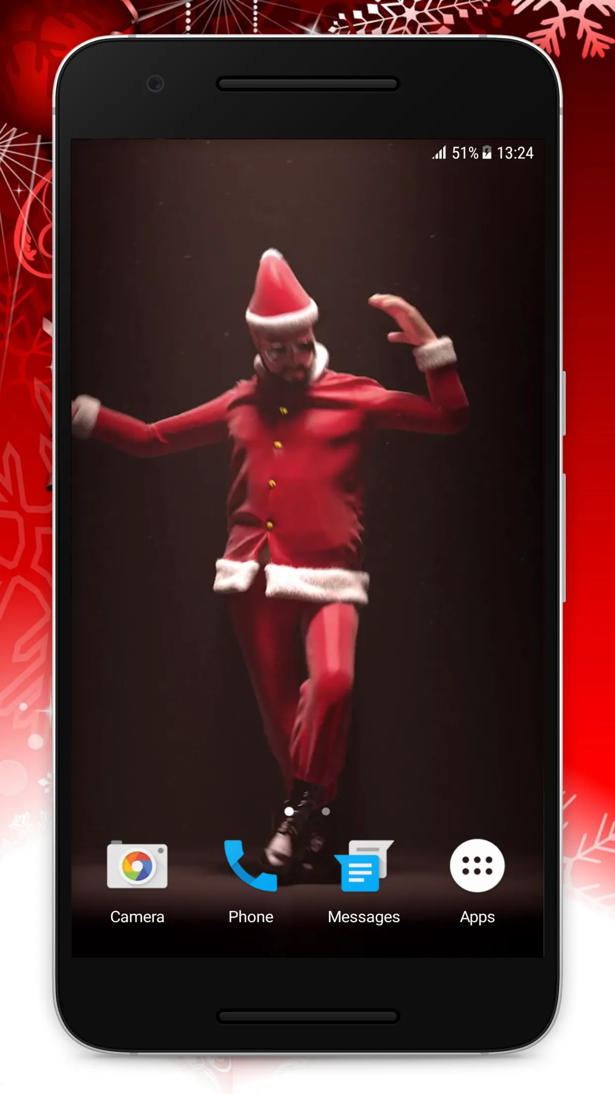 Santa Claus Live Wallpaper | Indus Appstore | Screenshot