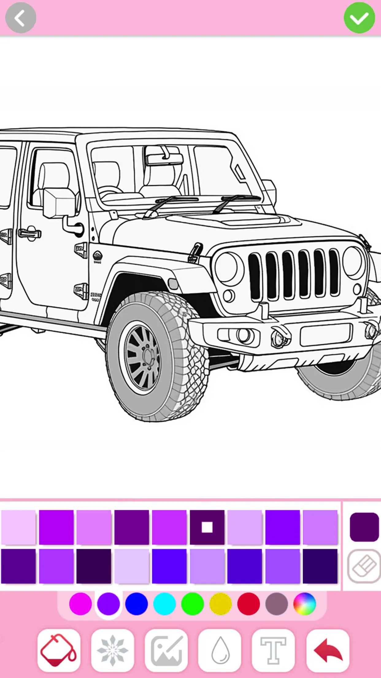 Car coloring games - Color car | Indus Appstore | Screenshot