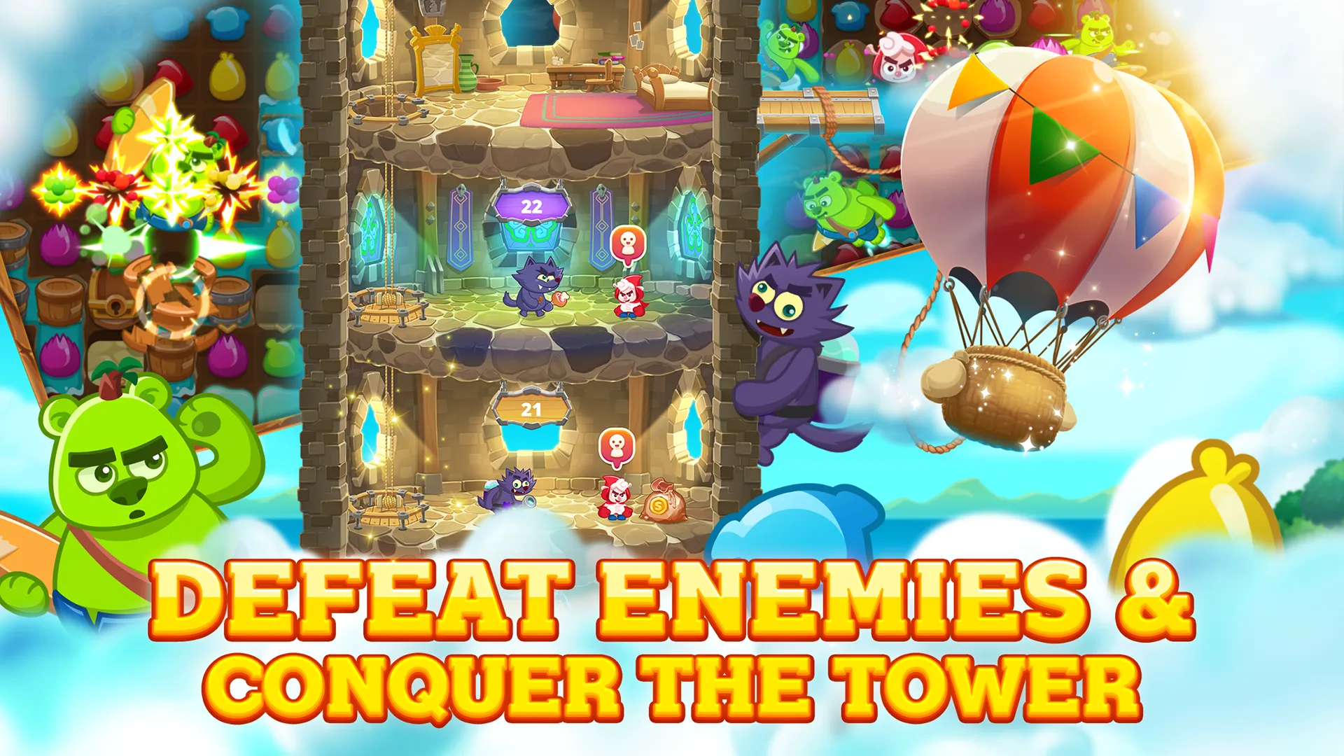 Tower Masters: Match 3 game | Indus Appstore | Screenshot