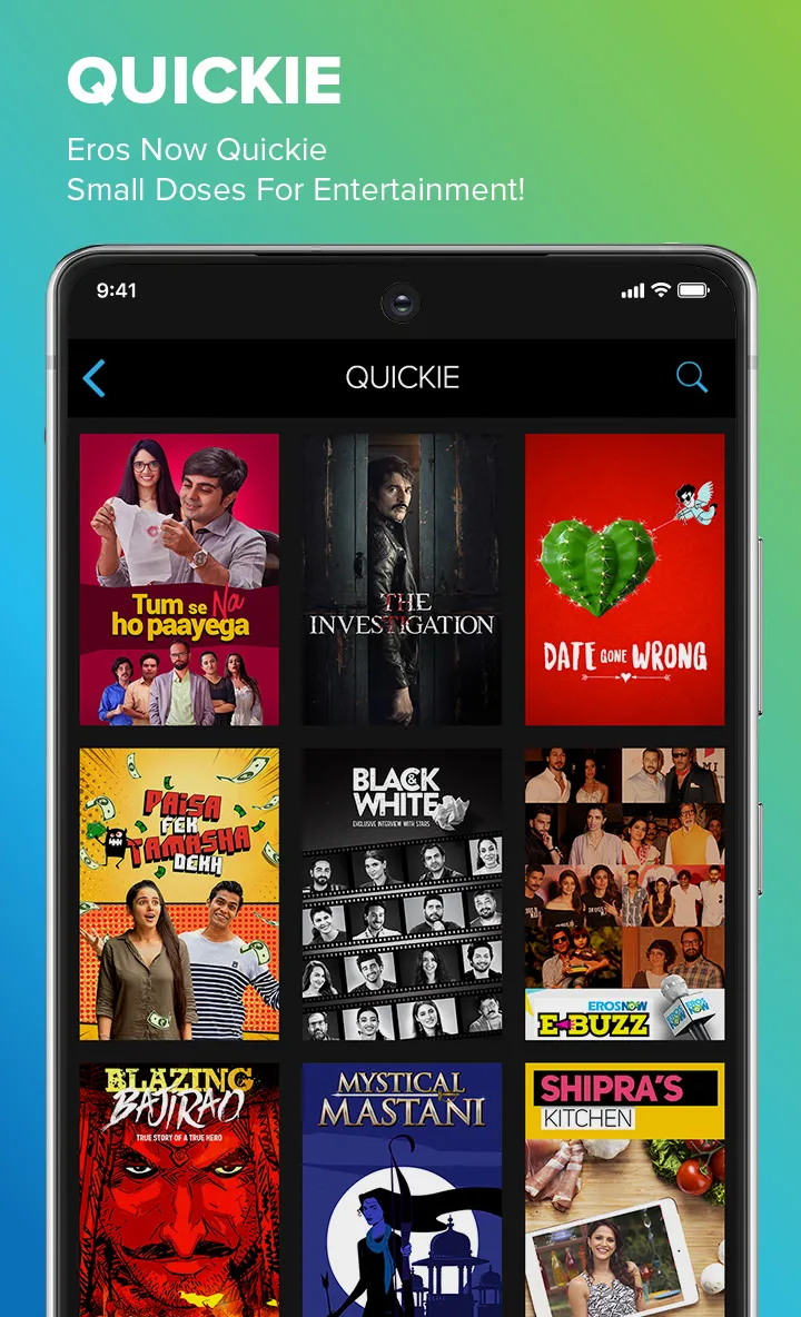 Eros Now - Movies, Originals | Indus Appstore | Screenshot
