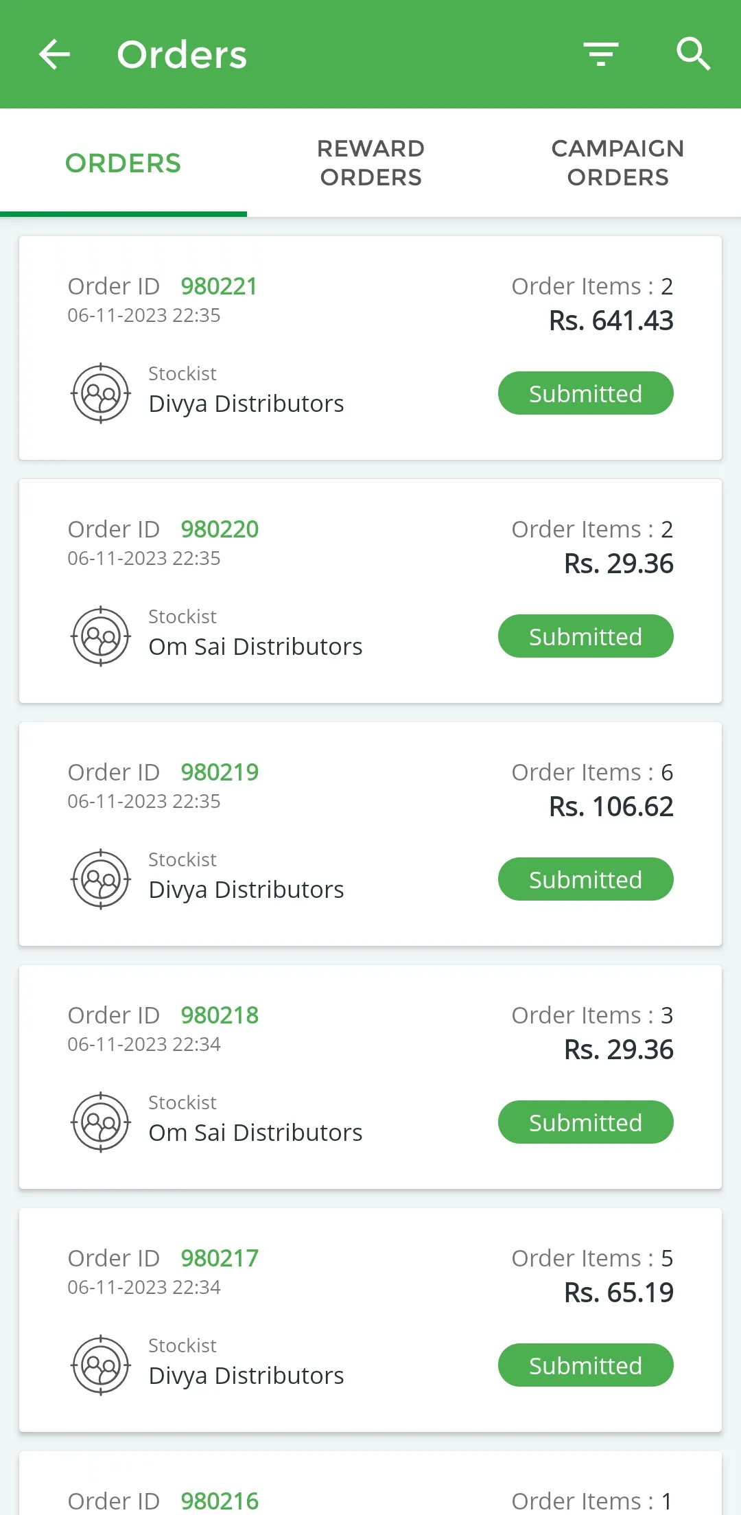 OrderGenie | Indus Appstore | Screenshot